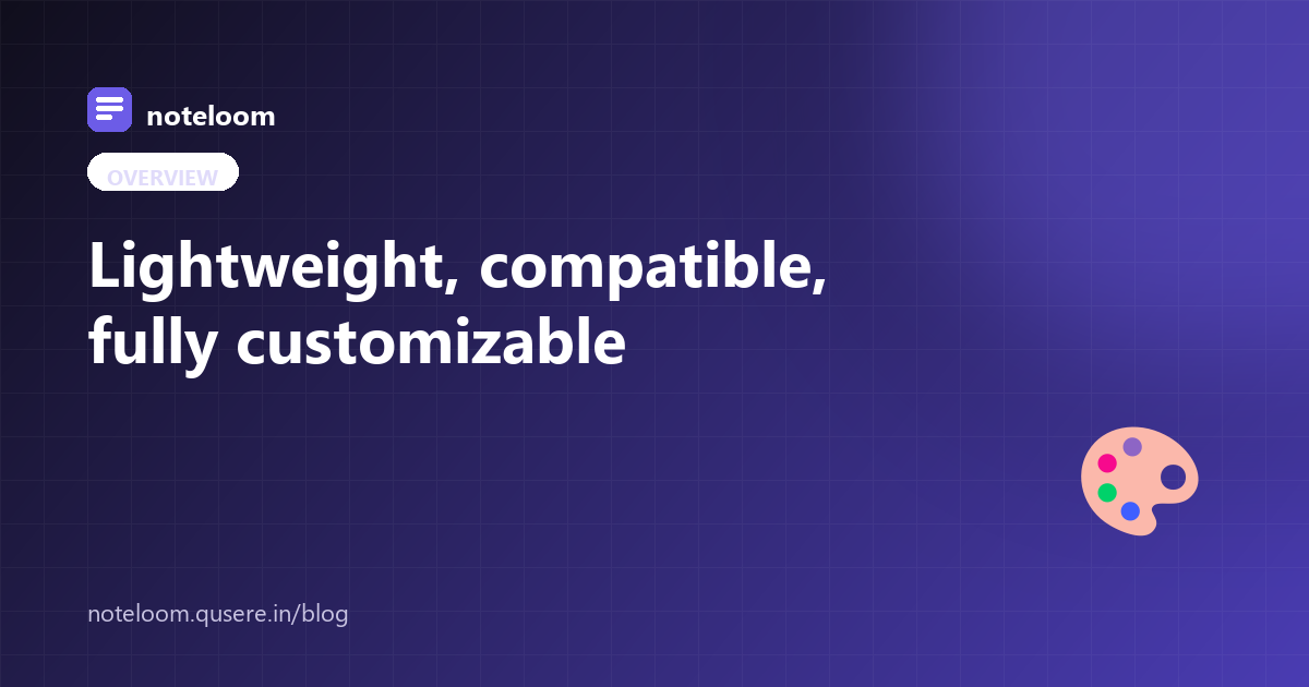 A lightweight customizable React editor for your own app